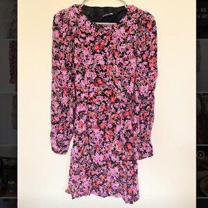 Floral mini dress, Zara